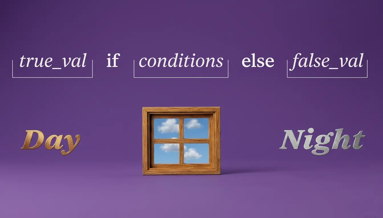 ternary operator example